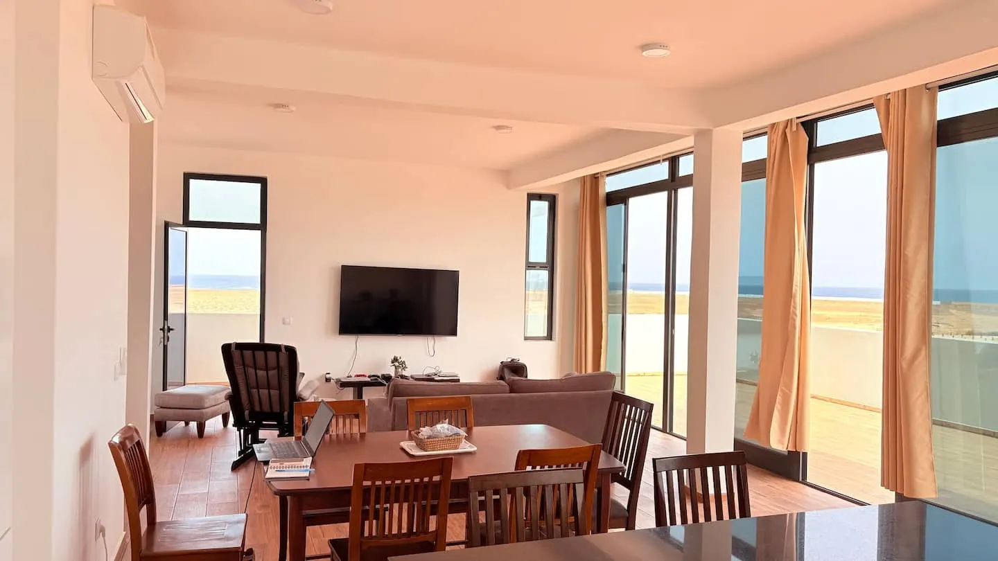 JoLi Penthouse — 60m² Rooftop Terrace, 360° View in Santa Maria, Sal
