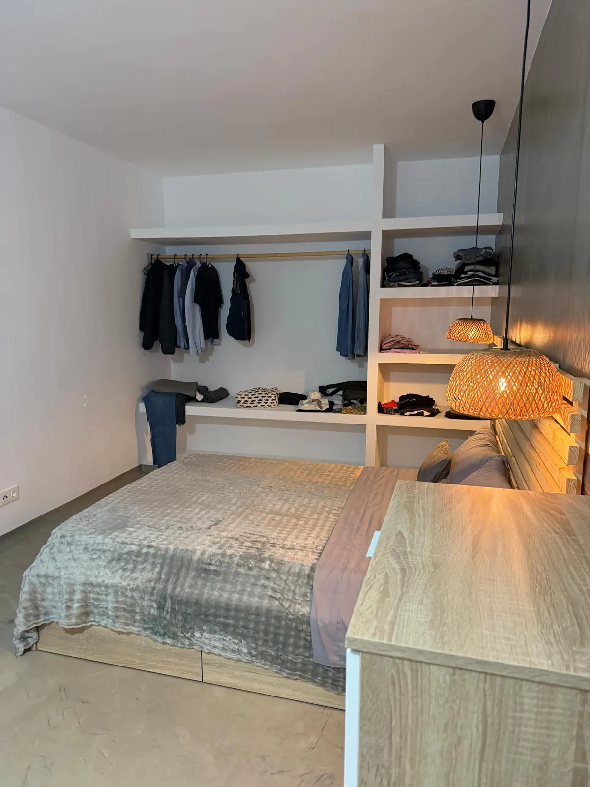 Mapalú, private terrace, sea view and Santa Maria. — Bedroom