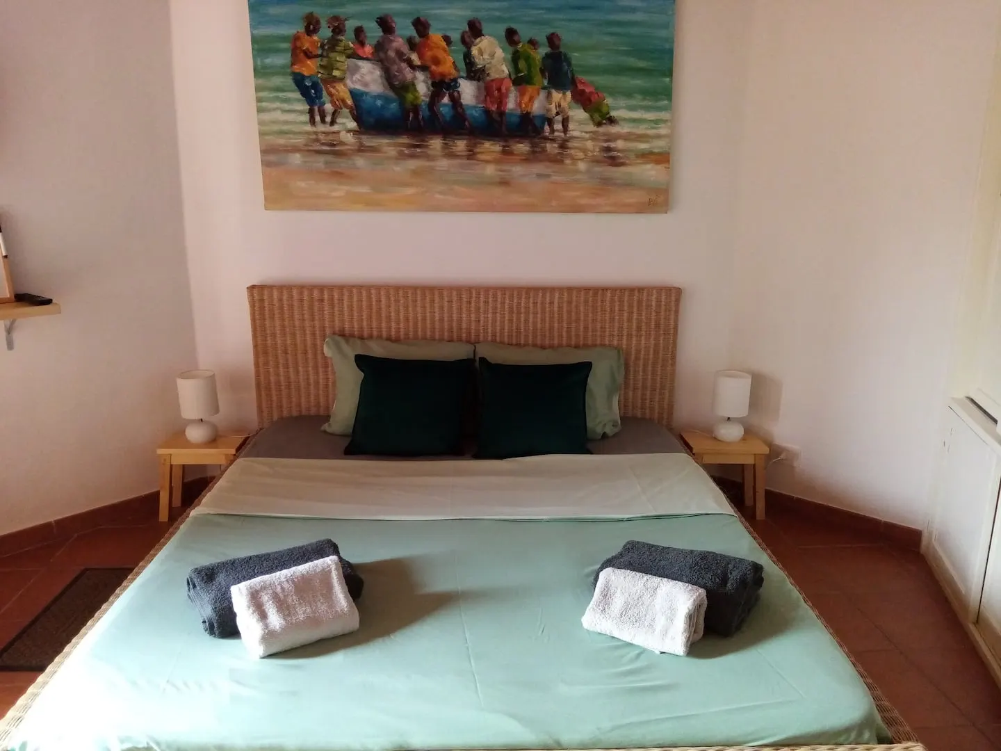 Felicity62 - Cozy studio in residence with pool — Bedroom area