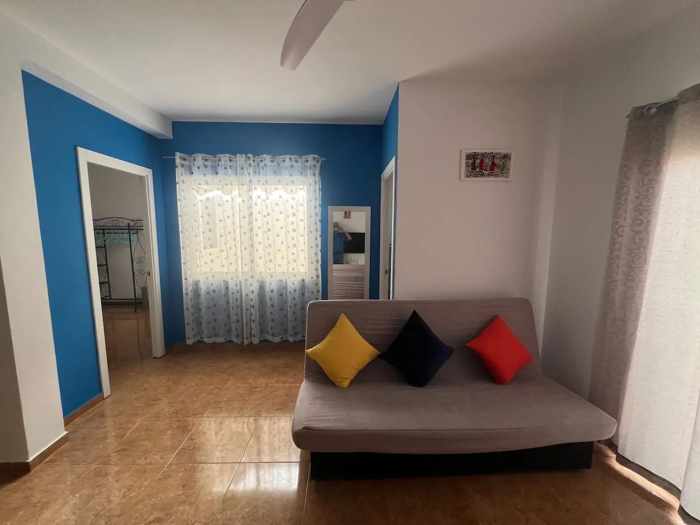 Franmay 9: One-bedroom Penthouse with terrace — Living room
