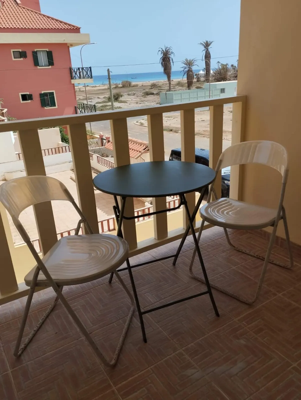 Holiday Properties Sea View Apartment — Balcony