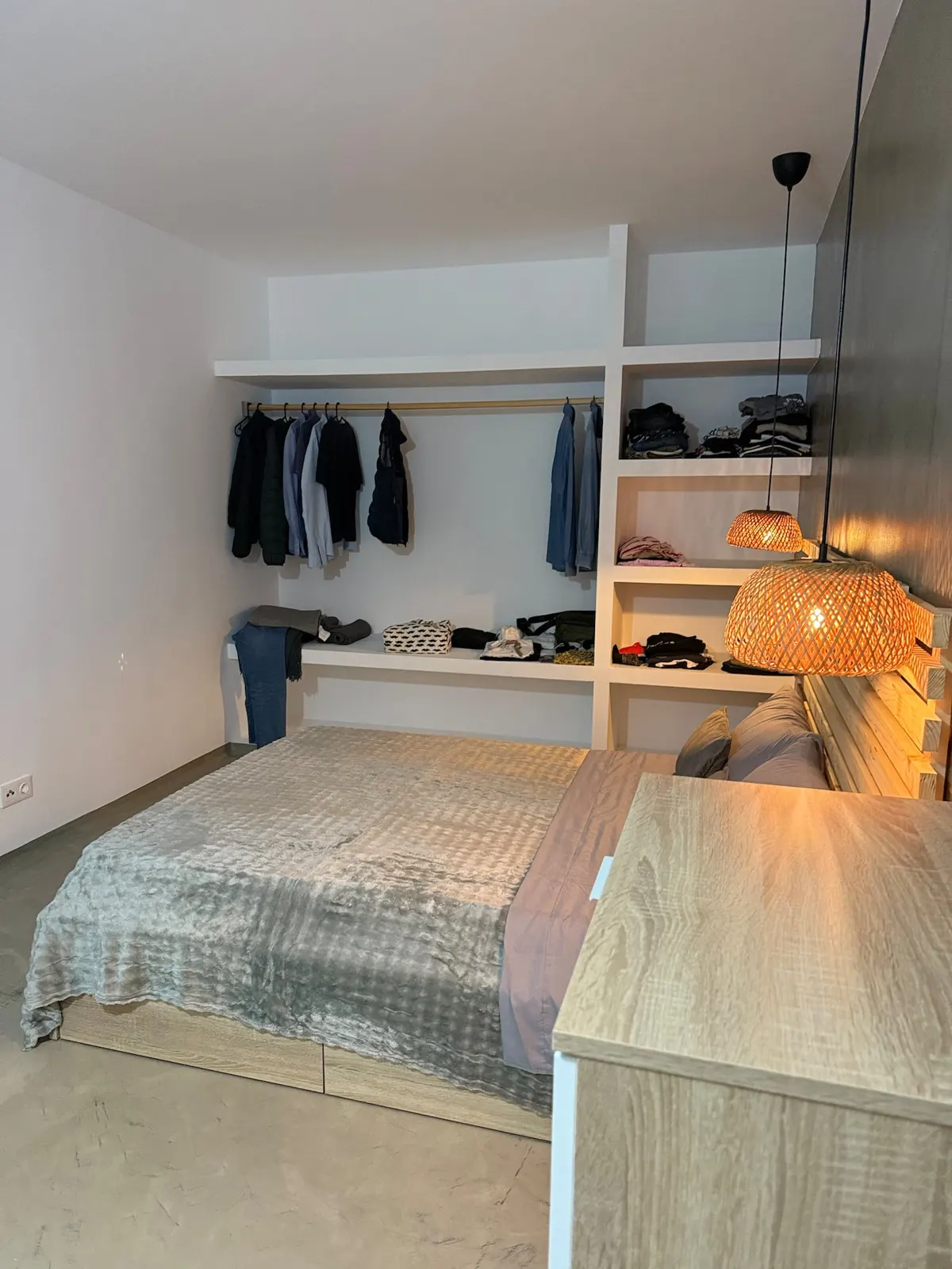 Mapalú, private terrace, sea view and Santa Maria. — Bedroom