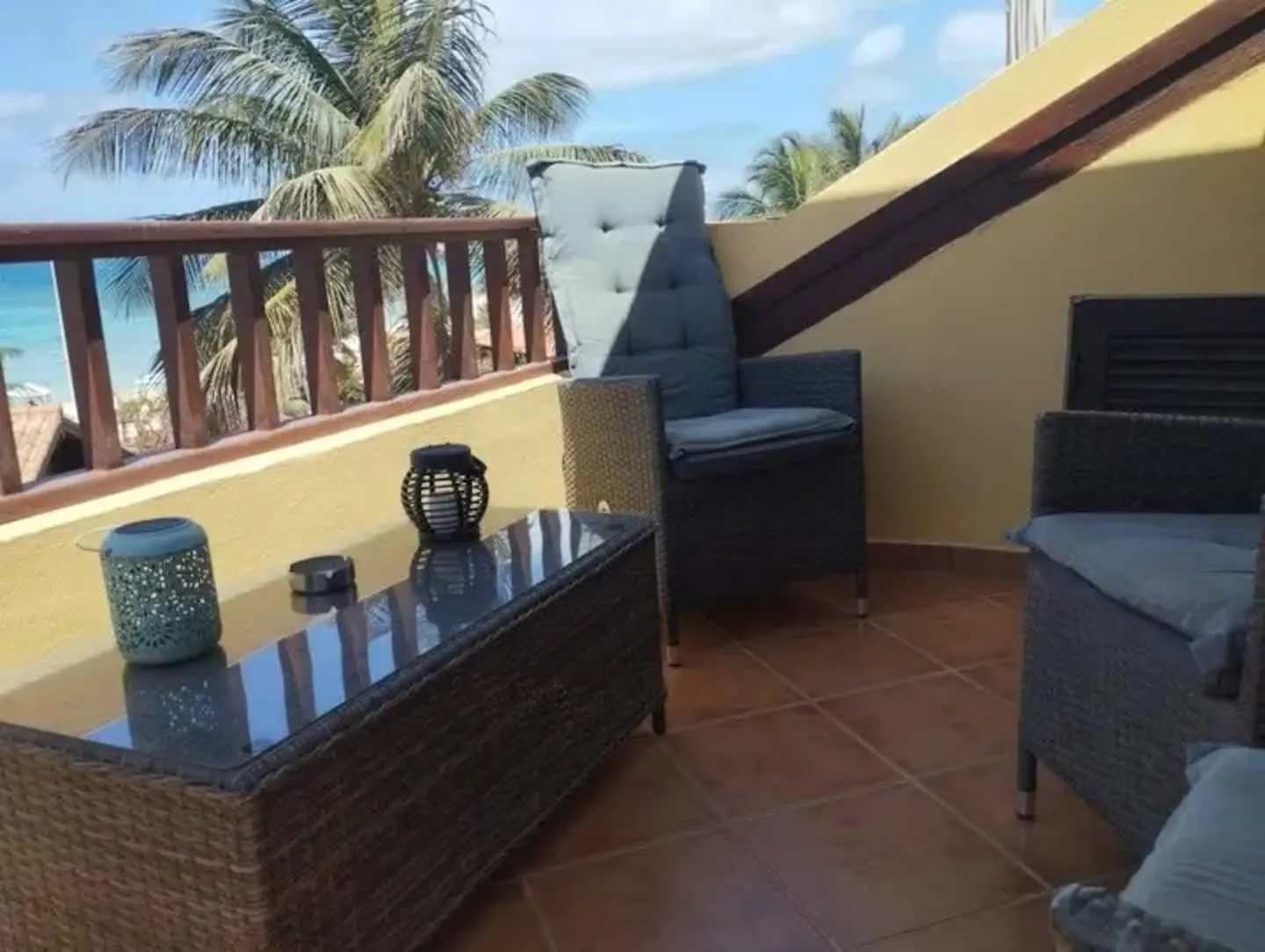 Seaview79, new interior, fully equipped kitchen, — Balcony