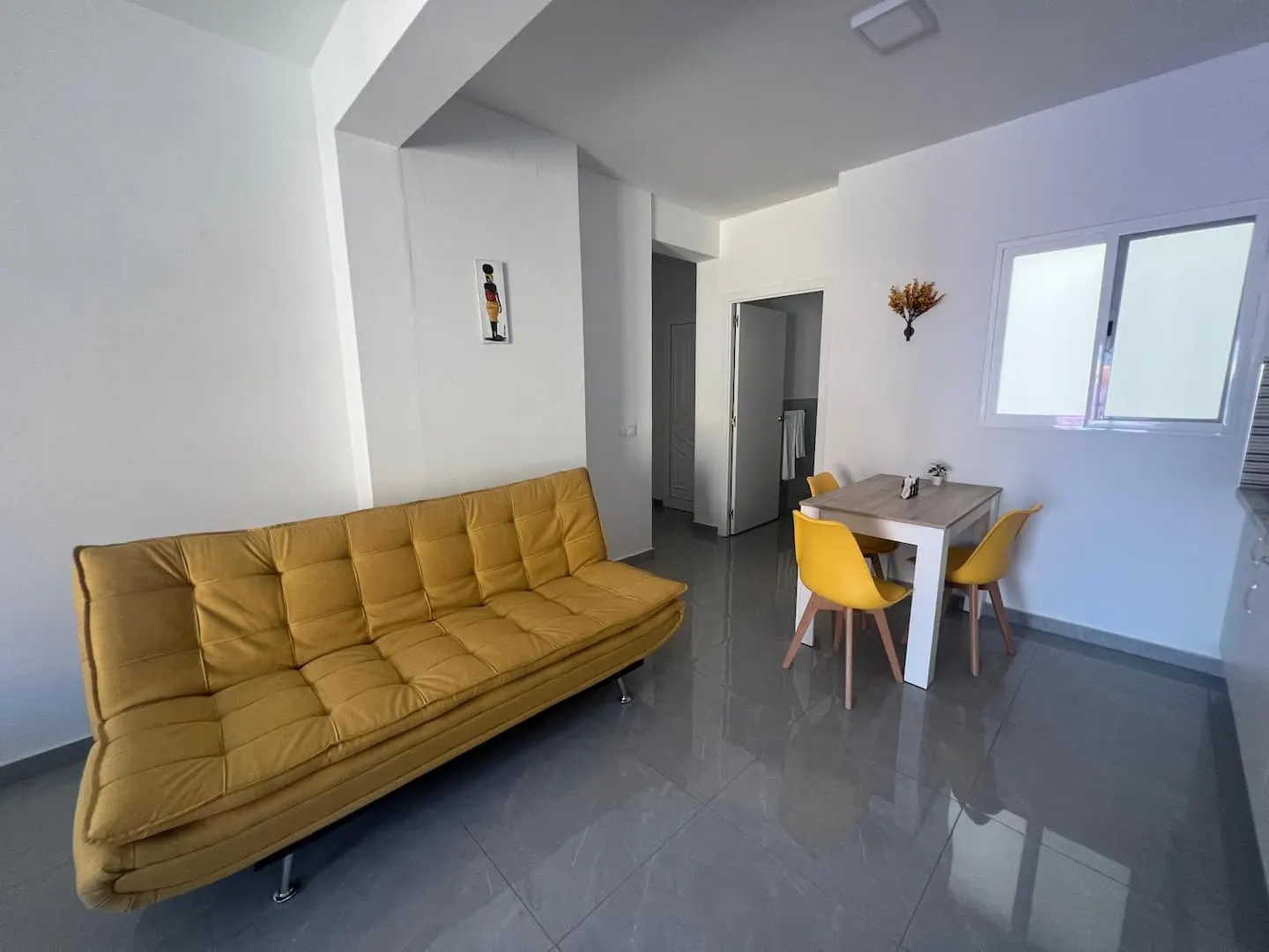 Costa MCC 6: New studio next to the beach — Bedroom area