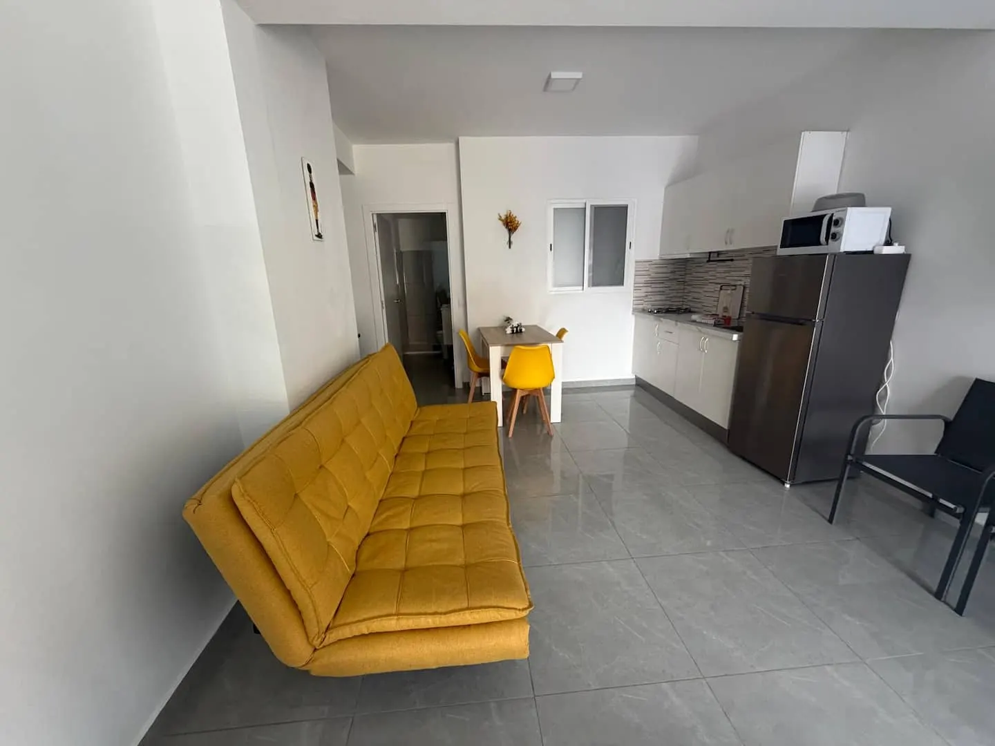 Costa MCC 6: New studio next to the beach — Bedroom area