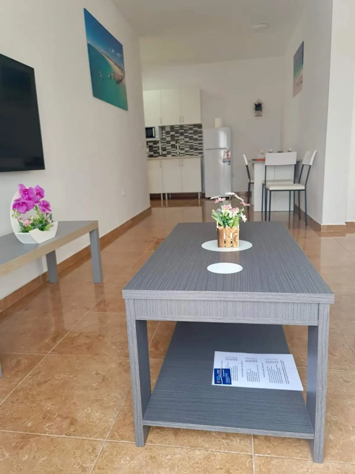 Franmay 9: One-bedroom Penthouse with terrace — Living room