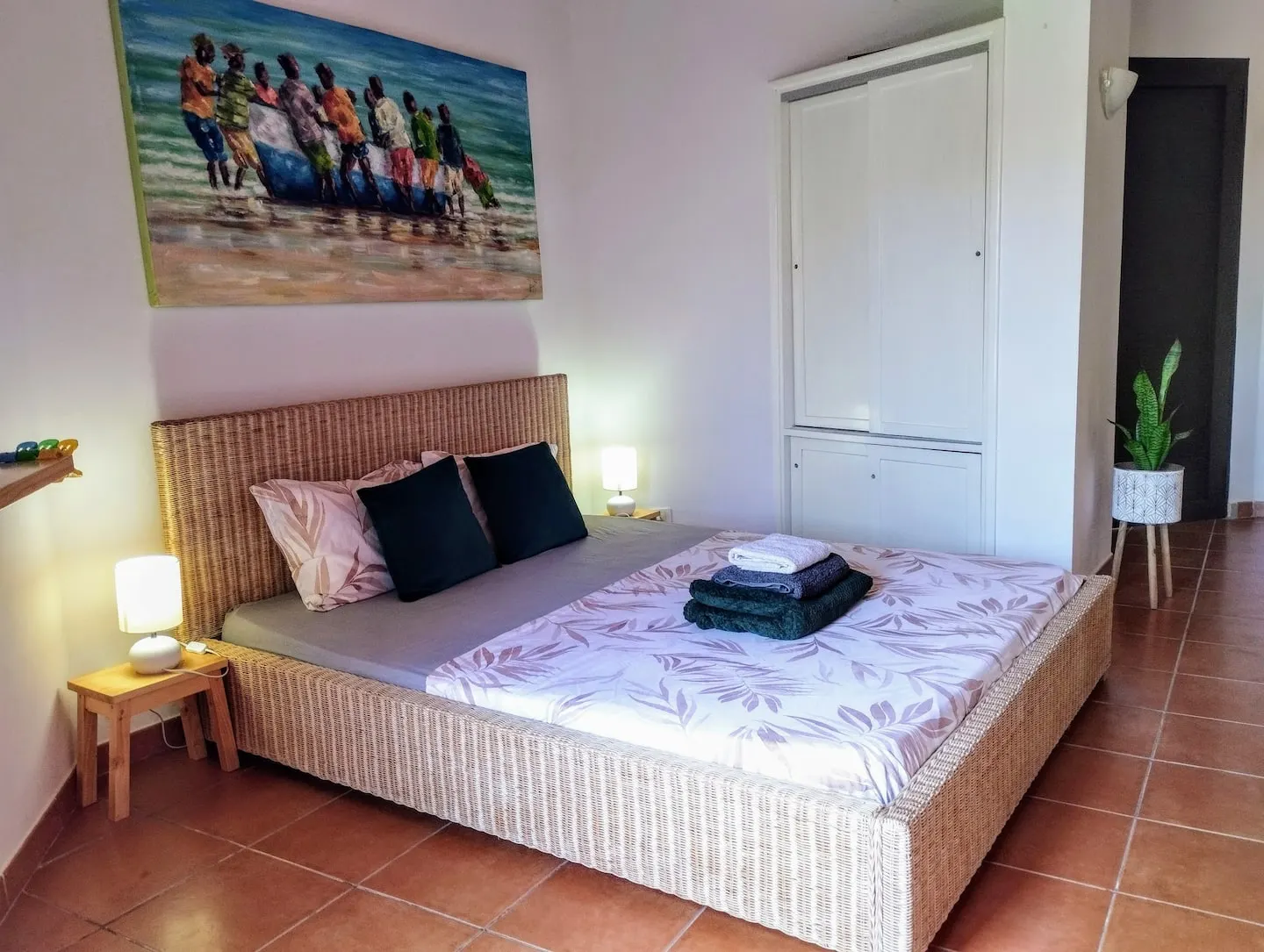 Felicity62 - Cozy studio in residence with pool — Bedroom area