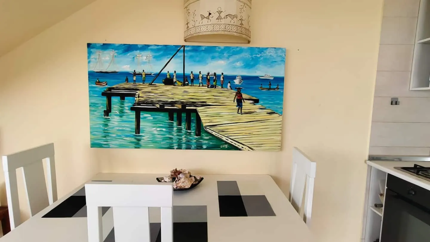 Penthouse sea view — Dining area