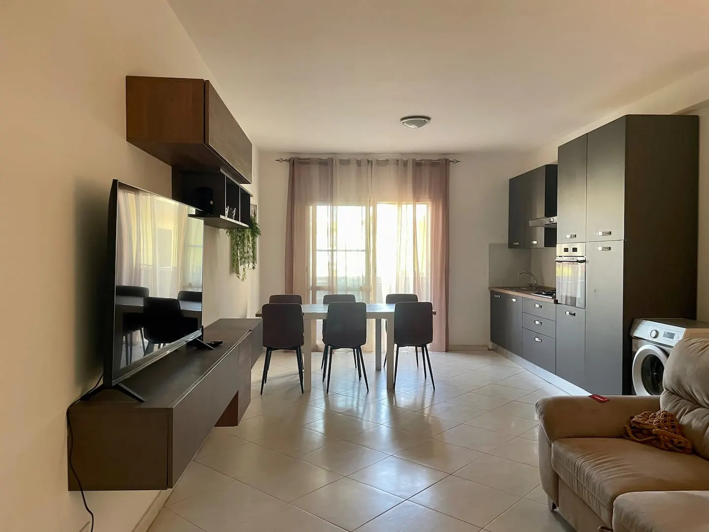 IVORY MOON | New Central 2BR 2Bath with A/C — Living room
