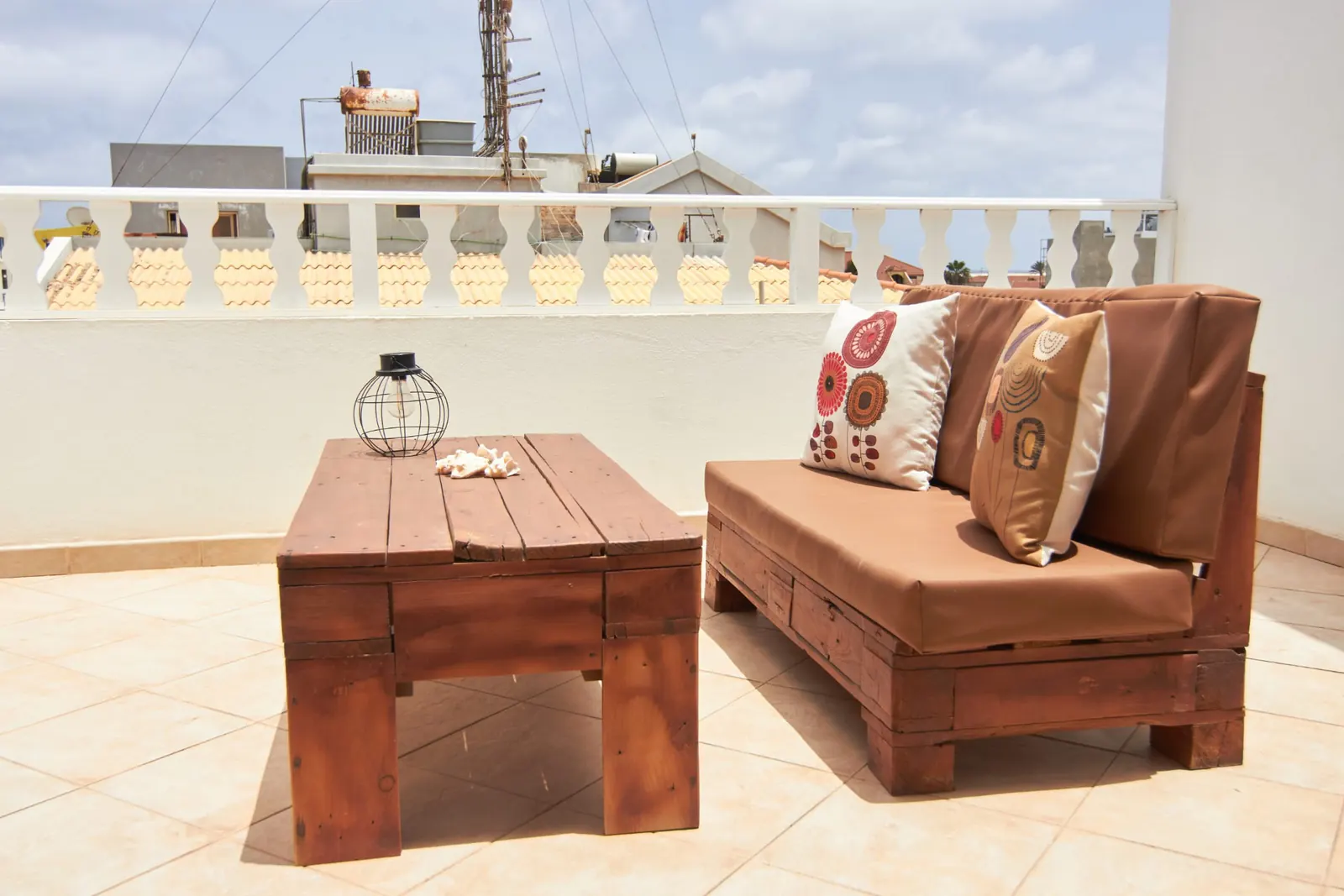 Fogo — terrace seating in the afternoon sun