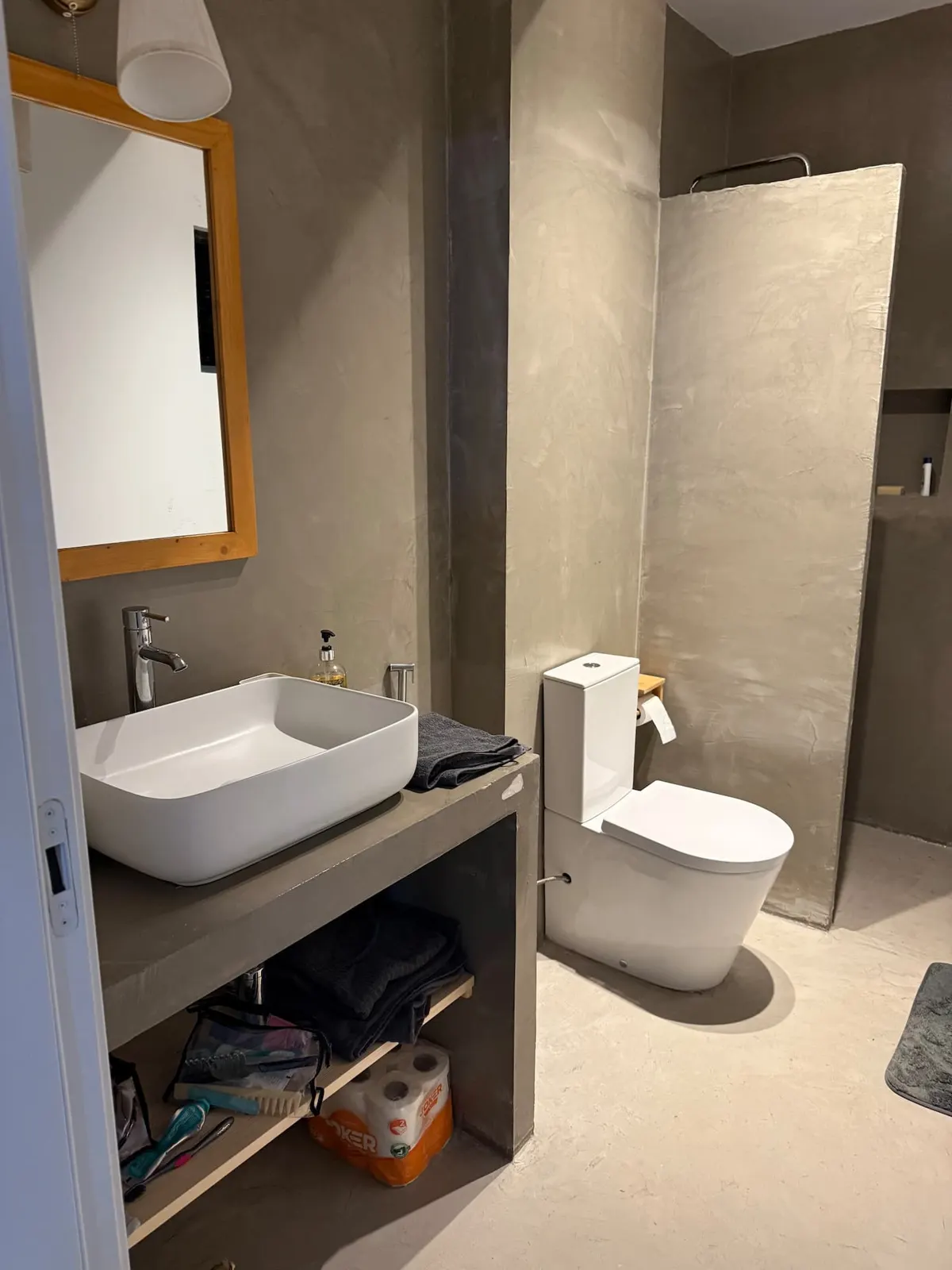 Mapalú, private terrace, sea view and Santa Maria. — Full bathroom