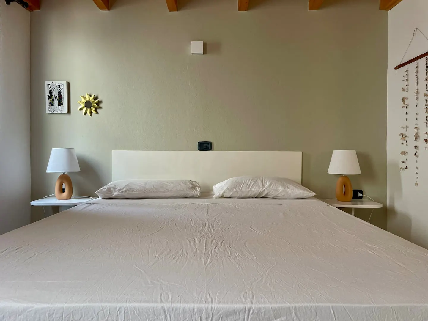 Casetta Alida | Bright Central Loft A/C & Starlink — Bedroom area 1
