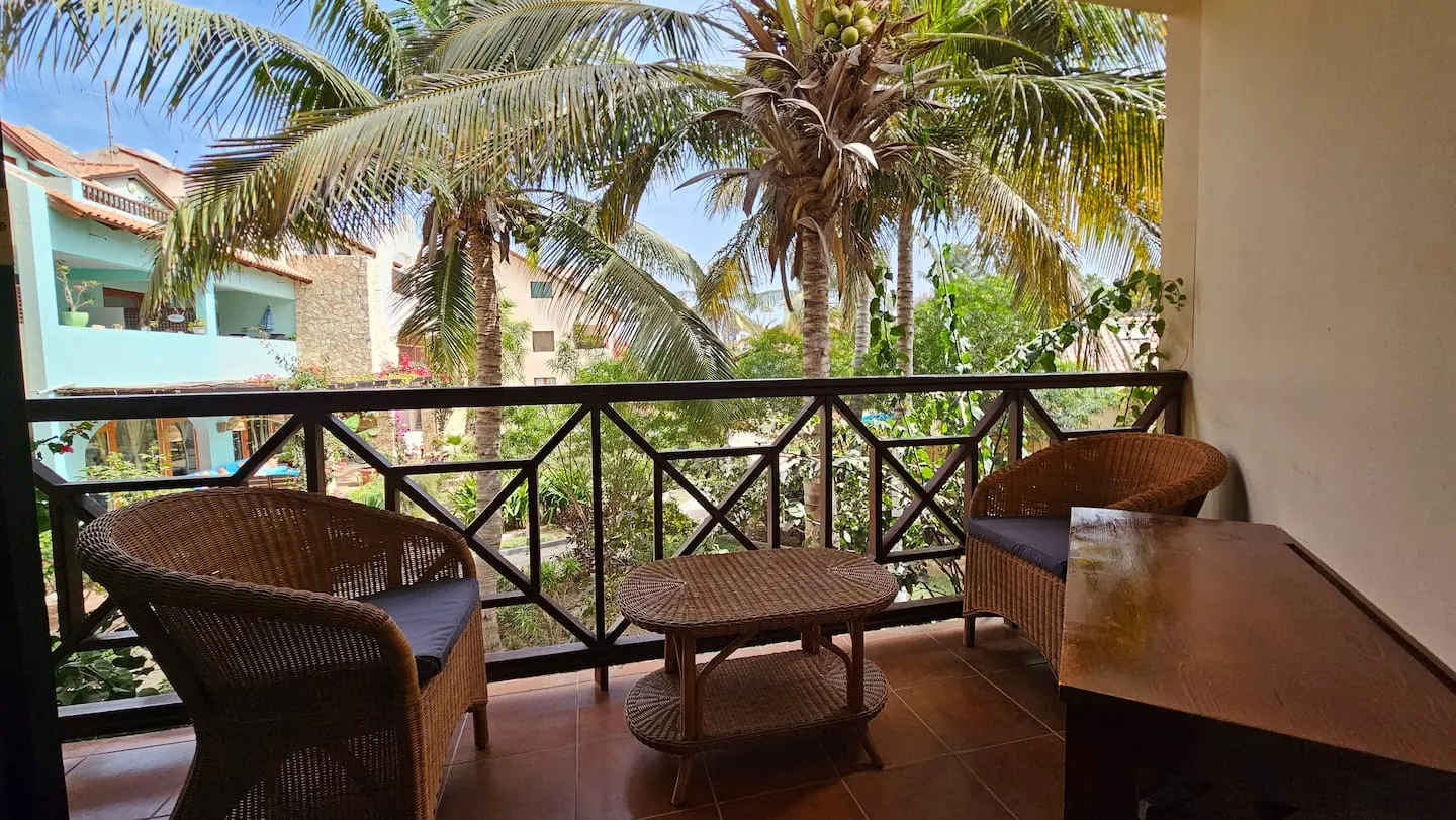 Lovely Studio in Porto Antigo 2, Pool, Wifi 1.Line — Balcony