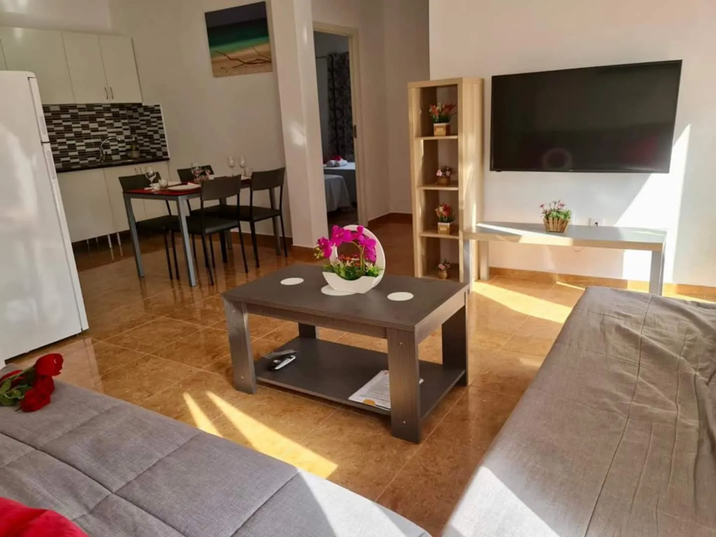 Franmay 4: Two-Bedroom Apartment with Terrace — Living room