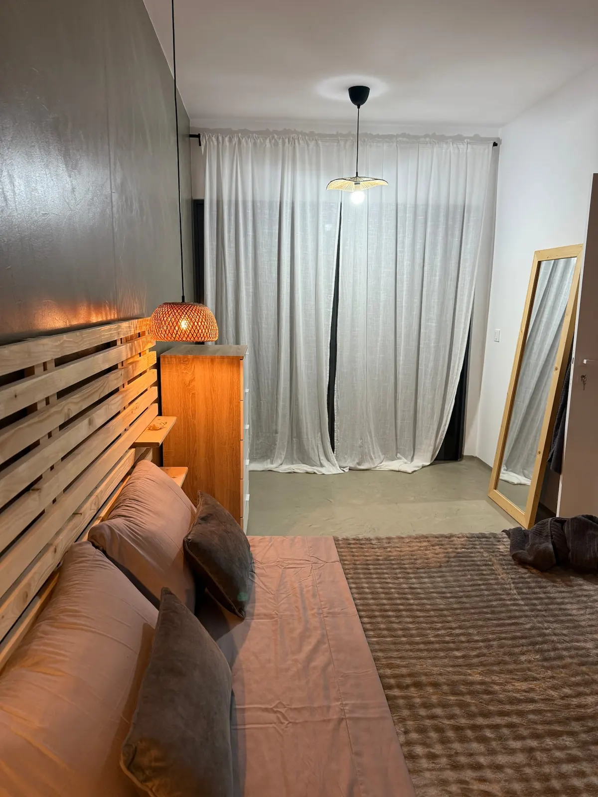 Mapalú, private terrace, sea view and Santa Maria. — Bedroom