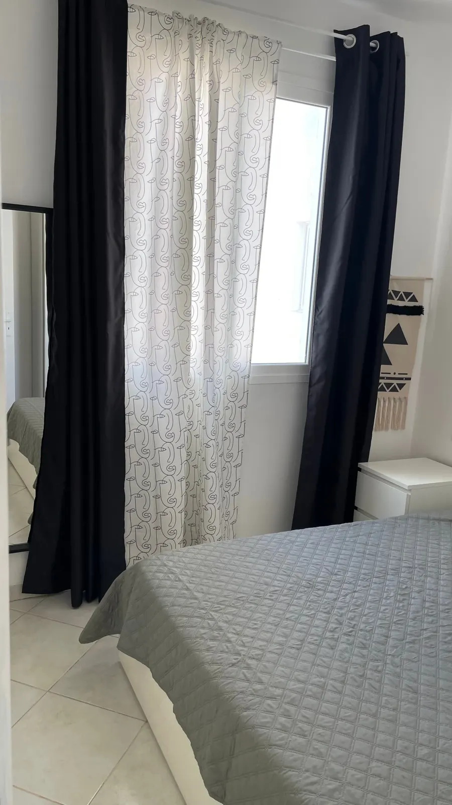 Cozy apartment near beach (pontao) & center — Bedroom