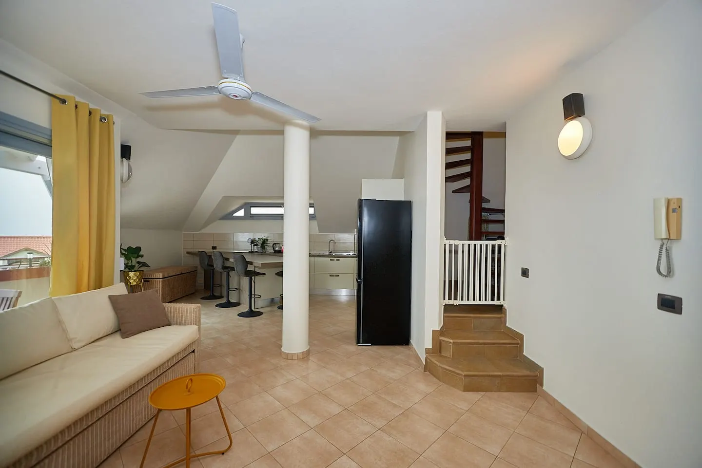 Breathtaking ocean view in city center in Santa Maria, Sal