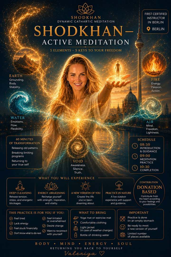 Shodkhan Active Meditation artwork